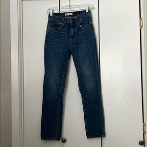 Madewelll high rise slim crop boy jean size: 24 T